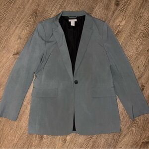 H&M Green/Gray Blazer